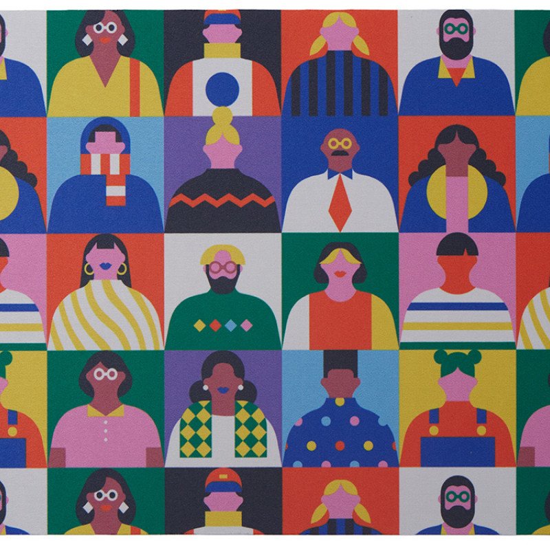 Коврик для мыши с возможностью полноцветной печати