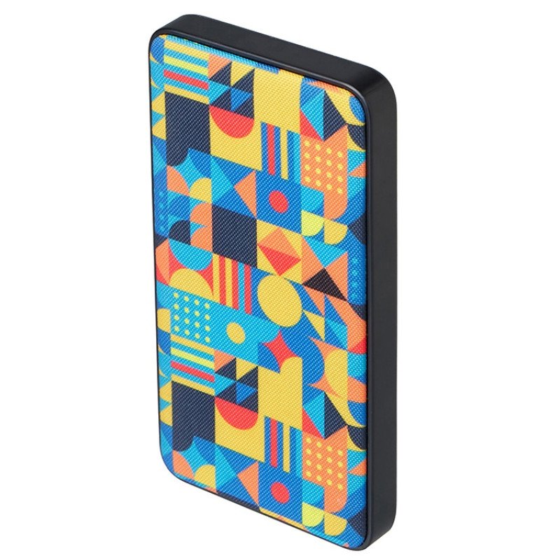 Портативное зарядное устройство с возможностью полноцветной печати на ткани по индивидуальному дизайну клиента