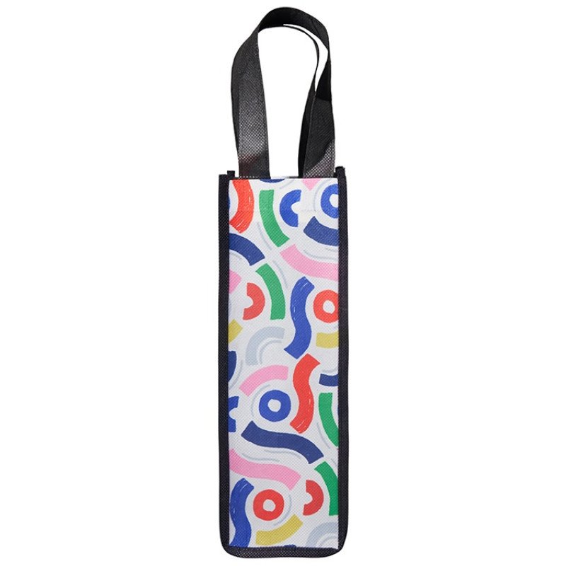 Чехол для бутылки из нетканого материала PET с возможностью полноцветной печати