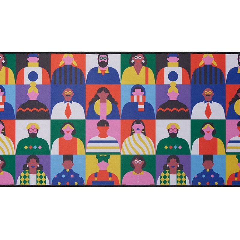 Настольный коврик для мышки и клавиатуры с возможностью полноцветной печати