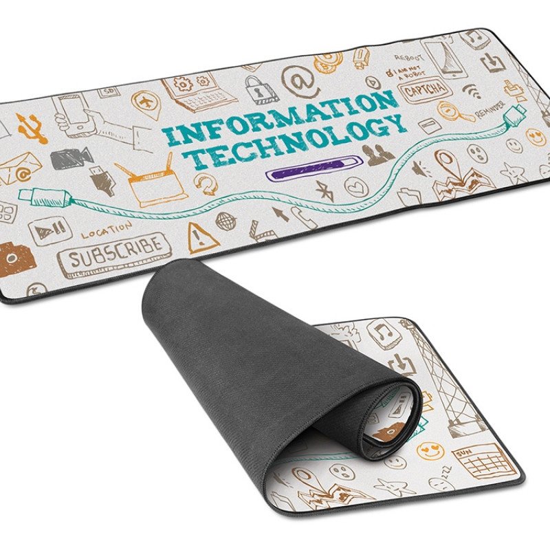 Настольный коврик для мышки и клавиатуры с возможностью полноцветной печати