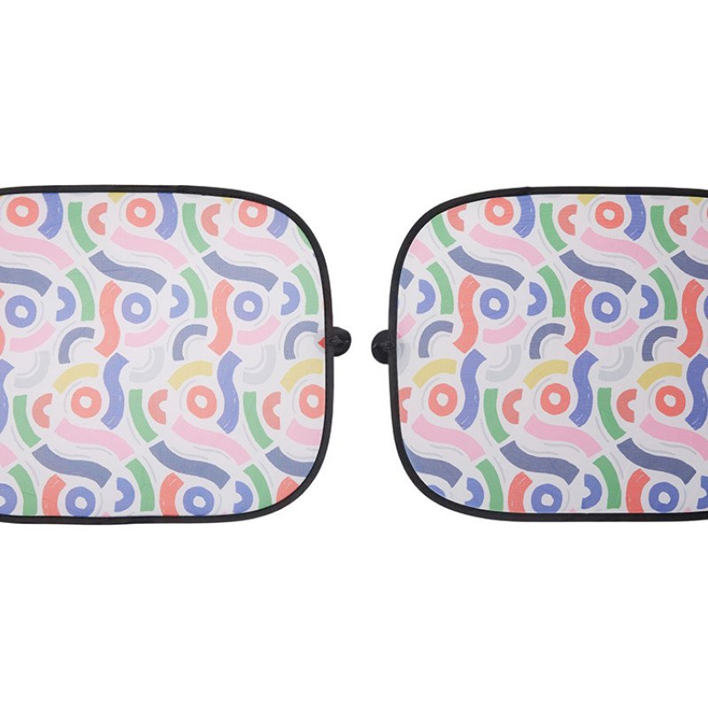 Комплект из 2-х автомобильных солнцезащитных экранов с возможностью полноцветной печати