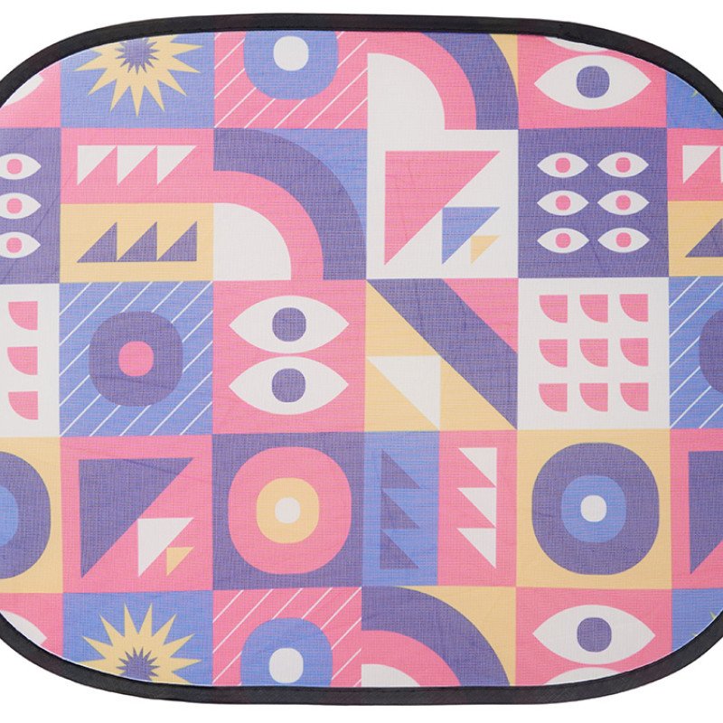 Комплект из 2-х автомобильных солнцезащитных экранов с возможностью полноцветной печати