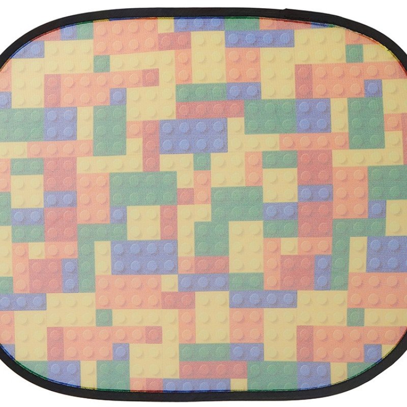 Комплект из 2-х автомобильных солнцезащитных экранов с возможностью полноцветной печати