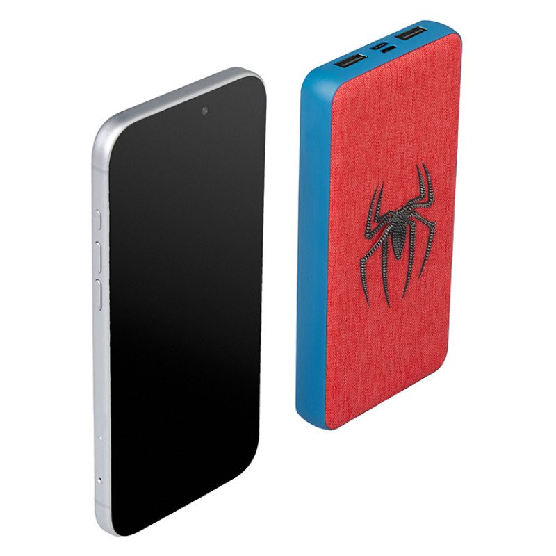 Портативное зарядное устройство с возможностью полноцветной печати на ткани и нанесения силиконового 3D-лого по индивидуальному дизайну клиента