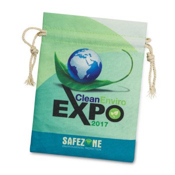 Мешочек подарочный средний с возможностью полноцветной печати