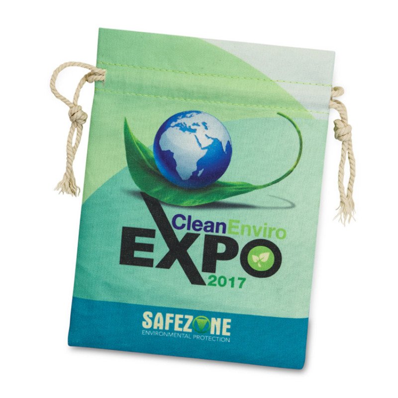 Мешочек подарочный средний с возможностью полноцветной печати