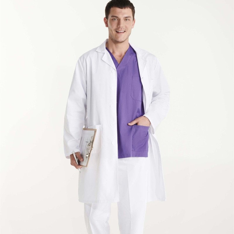 Халат унисекс "Vaccine", белый