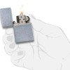 Зажигалка ZIPPO Classic с покрытием Street Chrome™, латунь/сталь, серебристая, матовая, 38x13x57 мм