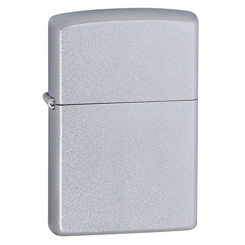 Зажигалка ZIPPO Classic с покрытием Satin Chrome™, латунь/сталь, серебристая, матовая, 38x13x57 мм Зажигалка ZIPPO Classic с покрытием Satin Chrome™, латунь/сталь, серебристая, матовая, 38x13x57 мм