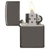 Зажигалка ZIPPO Classic с покрытием Black Ice, латунь/сталь, чёрная, глянцевая, 38x13x57 мм Зажигалка ZIPPO Classic с покрытием Black Ice, латунь/сталь, чёрная, глянцевая, 38x13x57 мм