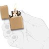 Зажигалка ZIPPO с покрытием Brushed Brass, латунь/сталь, золотистая, матовая, 38x13x57 мм Зажигалка ZIPPO с покрытием Brushed Brass, латунь/сталь, золотистая, матовая, 38x13x57 мм
