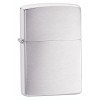Зажигалка ZIPPO Classic с покрытием Brushed Chrome, латунь/сталь, серебристая, матовая, 38x13x57 мм