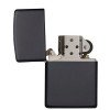 Зажигалка ZIPPO Classic с покрытием Black Matte, латунь/сталь, чёрная, матовая, 38x13x57 мм