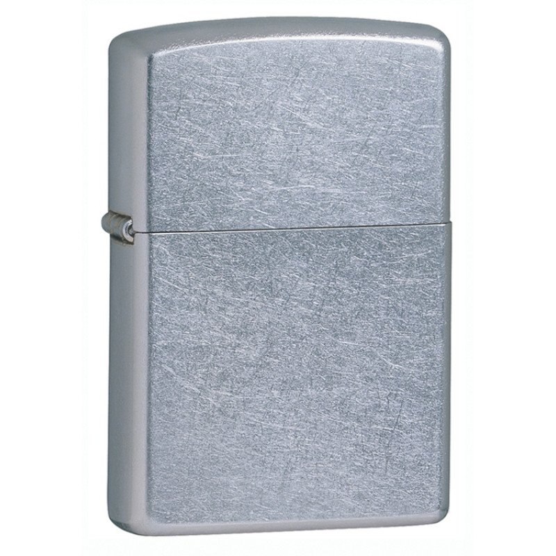 Зажигалка ZIPPO Classic с покрытием Street Chrome™, латунь/сталь, серебристая, матовая, 38x13x57 мм