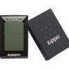 Зажигалка ZIPPO Classic с покрытием Green Matte, латунь/сталь, зелёная, матовая, 38x13x57 мм Зажигалка ZIPPO Classic с покрытием Green Matte, латунь/сталь, зелёная, матовая, 38x13x57 мм