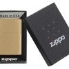 Зажигалка ZIPPO с покрытием Brushed Brass, латунь/сталь, золотистая, матовая, 38x13x57 мм Зажигалка ZIPPO с покрытием Brushed Brass, латунь/сталь, золотистая, матовая, 38x13x57 мм