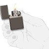 Зажигалка ZIPPO Classic с покрытием Black Ice, латунь/сталь, чёрная, глянцевая, 38x13x57 мм Зажигалка ZIPPO Classic с покрытием Black Ice, латунь/сталь, чёрная, глянцевая, 38x13x57 мм
