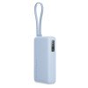 Внешний аккумулятор со встроенным кабелем Xiaomi 67W Power Bank 10000 (Integrated Cable) Ice Blue Внешний аккумулятор со встроенным кабелем Xiaomi 67W Power Bank 10000 (Integrated Cable) Ice Blue