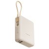 Внешний аккумулятор со встроенным кабелем Xiaomi Power Bank 10000mAh (Integrated Cable) Tan GL Внешний аккумулятор со встроенным кабелем Xiaomi Power Bank 10000mAh (Integrated Cable) Tan GL