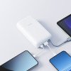 Внешний аккумулятор с встроенным кабелем Xiaomi Power Bank 20000mAh (Integrated Cable) GL Light Gray