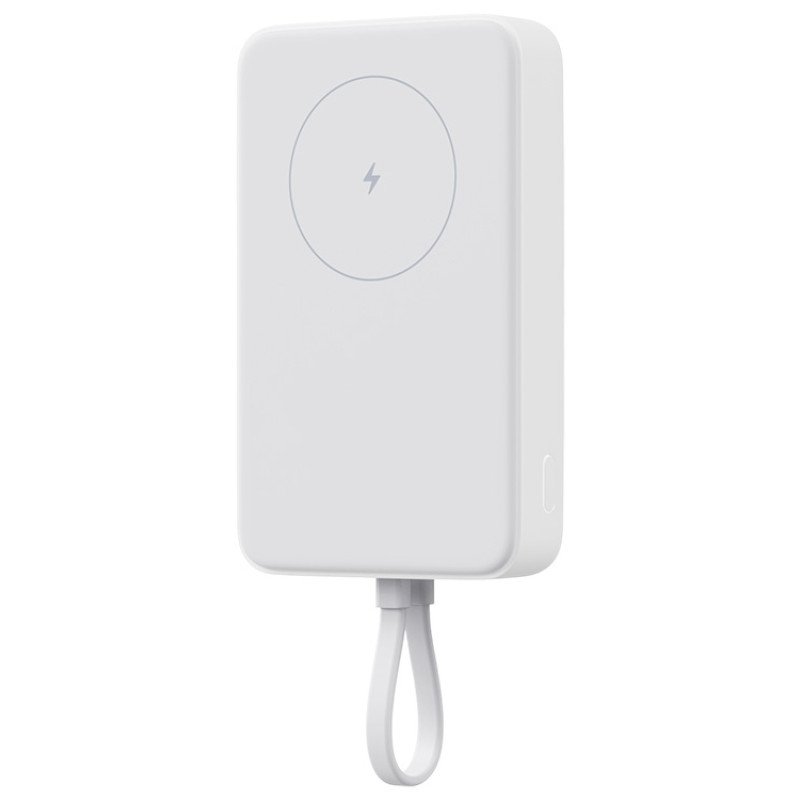 Внешний аккумулятор с кабелем Xiaomi 33W Magnetic Power Bank 10000mAh (Integrated Cable) White Внешний аккумулятор с кабелем Xiaomi 33W Magnetic Power Bank 10000mAh (Integrated Cable) White