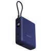 Внешний аккумулятор со встроенным кабелем Xiaomi 33W Power Bank 10000mAh (Integrated Cable) Ice Blue