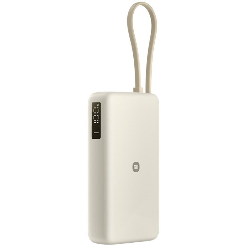 Внешний аккумулятор со встроенным кабелем Xiaomi 67W Power Bank 20000 (Integrated Cable) Tan Внешний аккумулятор со встроенным кабелем Xiaomi 67W Power Bank 20000 (Integrated Cable) Tan
