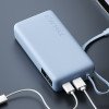Внешний аккумулятор со встроенным кабелем Xiaomi 67W Power Bank 20000 (Integrated Cable) Ice Blue Внешний аккумулятор со встроенным кабелем Xiaomi 67W Power Bank 20000 (Integrated Cable) Ice Blue