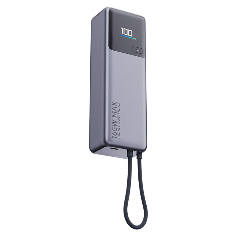 Внешний аккумулятор со встроенным кабелем Xiaomi 165W Power Bank 10000mAh (Integrated Cable) GL Внешний аккумулятор со встроенным кабелем Xiaomi 165W Power Bank 10000mAh (Integrated Cable) GL