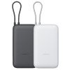 Внешний аккумулятор с встроенным кабелем Xiaomi Power Bank 20000mAh (Integrated Cable) GL Dark Gray Внешний аккумулятор с встроенным кабелем Xiaomi Power Bank 20000mAh (Integrated Cable) GL Dark Gray