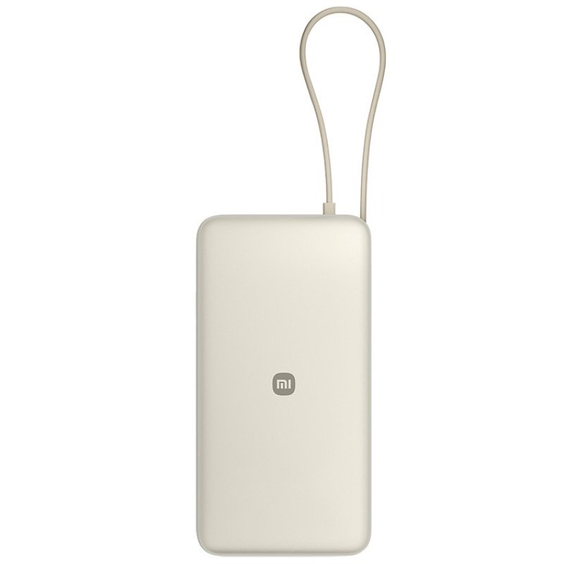 Внешний аккумулятор со встроенным кабелем Xiaomi 67W Power Bank 20000 (Integrated Cable) Tan Внешний аккумулятор со встроенным кабелем Xiaomi 67W Power Bank 20000 (Integrated Cable) Tan