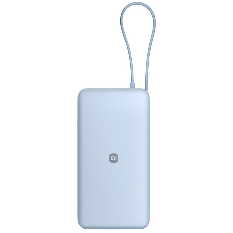 Внешний аккумулятор со встроенным кабелем Xiaomi 67W Power Bank 20000 (Integrated Cable) Ice Blue Внешний аккумулятор со встроенным кабелем Xiaomi 67W Power Bank 20000 (Integrated Cable) Ice Blue