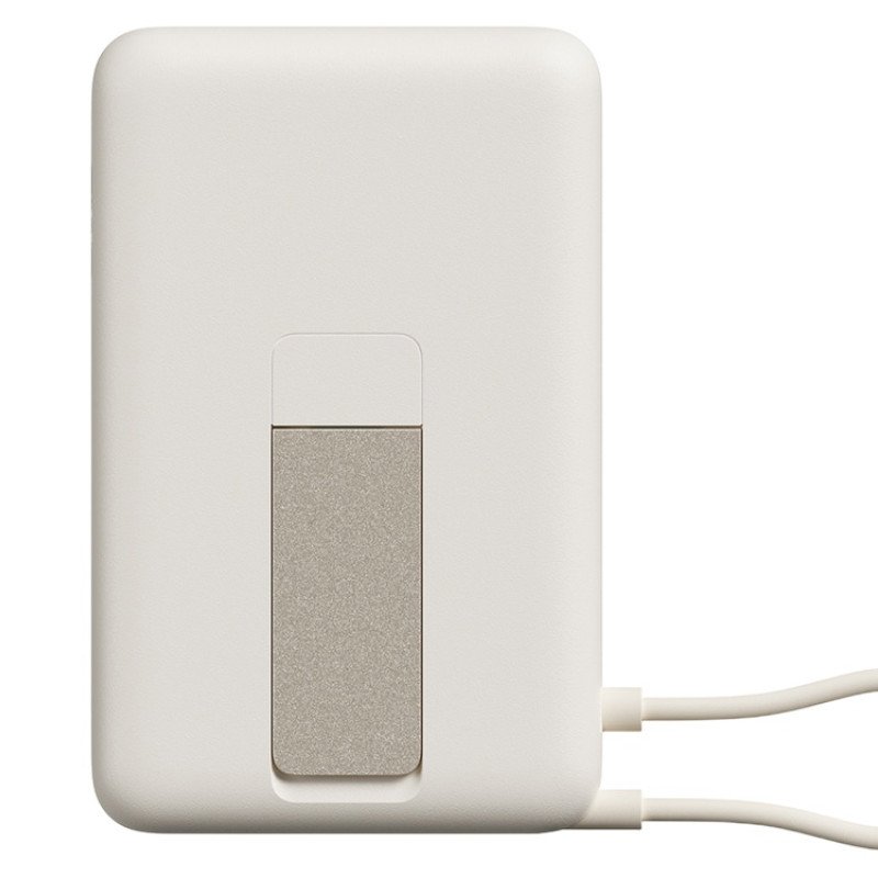 Внешний аккумулятор Xiaomi Magnetic Power Bank 10000 with Built-in Stand Beige Внешний аккумулятор Xiaomi Magnetic Power Bank 10000 with Built-in Stand Beige