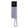 Внешний аккумулятор со встроенным кабелем Xiaomi 165W Power Bank 10000mAh (Integrated Cable) GL Внешний аккумулятор со встроенным кабелем Xiaomi 165W Power Bank 10000mAh (Integrated Cable) GL