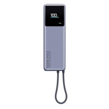 Внешний аккумулятор со встроенным кабелем Xiaomi 165W Power Bank 10000mAh (Integrated Cable) GL