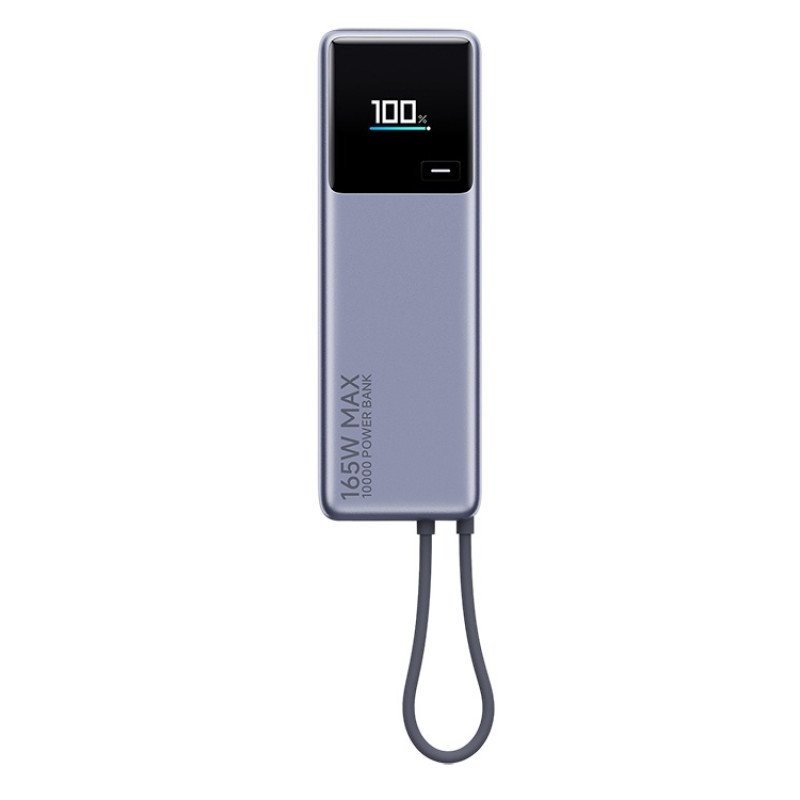 Внешний аккумулятор со встроенным кабелем Xiaomi 165W Power Bank 10000mAh (Integrated Cable) GL Внешний аккумулятор со встроенным кабелем Xiaomi 165W Power Bank 10000mAh (Integrated Cable) GL