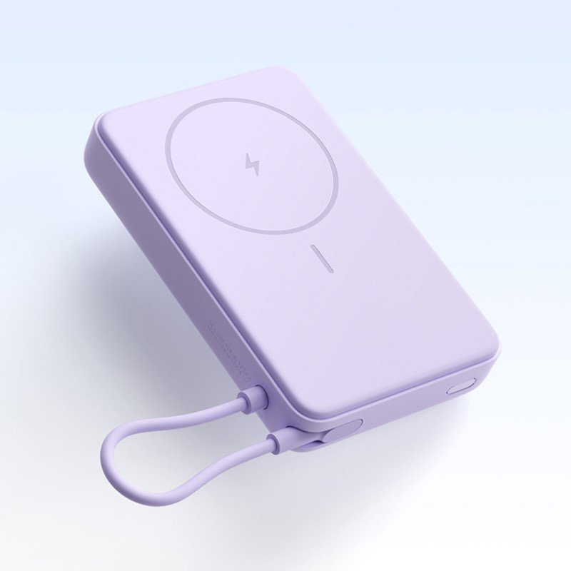 Внешний аккумулятор Xiaomi Magnetic Power Bank 10000 with Built-in Stand Purple