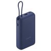 Внешний аккумулятор со встроенным кабелем Xiaomi 33W Power Bank 20000mAh (Integrated Cable) Blue GL Внешний аккумулятор со встроенным кабелем Xiaomi 33W Power Bank 20000mAh (Integrated Cable) Blue GL