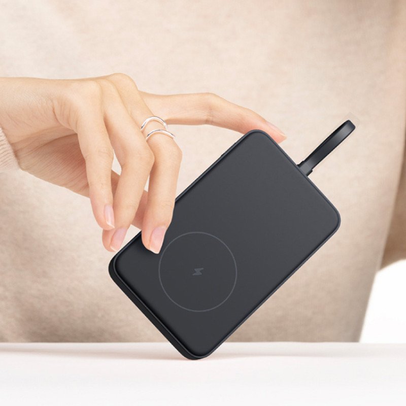 Внешний аккумулятор с кабелем Xiaomi 33W Magnetic Power Bank 10000mAh (Integrated Cable) Gray Внешний аккумулятор с кабелем Xiaomi 33W Magnetic Power Bank 10000mAh (Integrated Cable) Gray