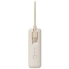 Внешний аккумулятор со встроенным кабелем Xiaomi 33W Power Bank 10000mAh (Integrated Cable) Tan GL