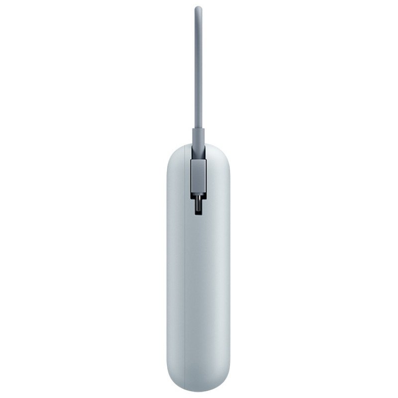 Внешний аккумулятор со встроенным кабелем Mi Power Bank 10000mAh (Integrated Cable) Ice Blue GL