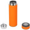 Вакуумный термос "Vacuum Flask C1", soft touch, 420мл, оранжевый Вакуумный термос "Vacuum Flask C1", soft touch, 420мл, оранжевый
