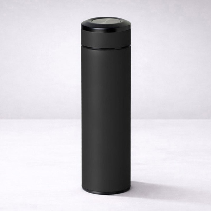Вакуумный термос "Vacuum Flask C1", soft touch, 420мл, черный Вакуумный термос "Vacuum Flask C1", soft touch, 420мл, черный