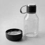 Бутылка для воды 2-в-1 «Dog Bowl Bottle» со съемной миской для питомцев, 1500 мл, черный