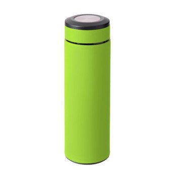 Вакуумный термос "Vacuum Flask C1", soft touch, 420мл, зеленое яблоко