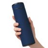 Вакуумный термос "Vacuum Flask C1", soft touch, 420мл, темно-синий Вакуумный термос "Vacuum Flask C1", soft touch, 420мл, темно-синий