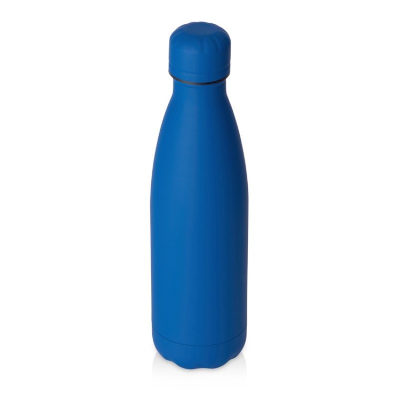 Вакуумная термобутылка "Vacuum bottle C1", soft touch, 500 мл, синий классический Вакуумная термобутылка "Vacuum bottle C1", soft touch, 500 мл, синий классический