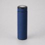 Вакуумный термос "Vacuum Flask C1", soft touch, 420мл, темно-синий