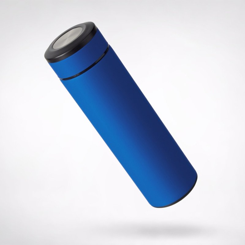 Вакуумный термос "Vacuum Flask C1", soft touch, 420мл, синий Вакуумный термос "Vacuum Flask C1", soft touch, 420мл, синий